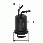 Palivový filtr Bosch 0 450 905 973