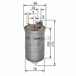 Palivový filtr Bosch 0 450 906 267