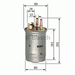 Palivový filtr Bosch 0 450 906 376