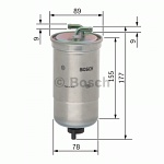 Palivový filtr Bosch 0 450 906 440