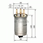 Palivový filtr Bosch 0 450 906 508
