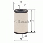 Palivový filtr Bosch 1 457 431 158