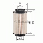 Palivový filtr Bosch 1 457 431 715