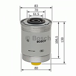 Palivový filtr Bosch 1 457 434 103
