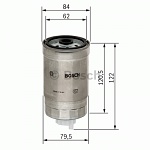 Palivový filtr Bosch 1 457 434 435