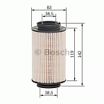 Palivový filtr Bosch F 026 402 009