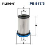 Palivový filtr Filtron PE 817/3