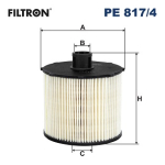 Palivový filtr Filtron PE 817/4