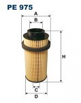 Palivový filtr Filtron PE975