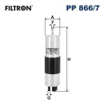Palivový filtr Filtron PP 866/7