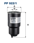 Palivový filtr Filtron PP 922/1