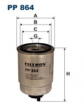 Palivový filtr Filtron PP864