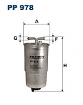 Palivový filtr Filtron PP978