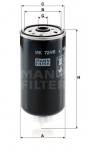 Palivový filtr Mann WK 724/6