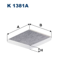 Pylový filtr Filtron K 1381A