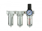Regulátor tlaku 1MPa s filtrem, manometrem a přim. oleje 1/2" GEKO