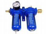 Regulátor tlaku s odlučovačem vody, přimazávačem oleje a manometrem, 1/2" MAR-POL