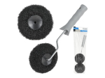 Rohový váleček na stěrky a tmely s rukojetí 10 cm + náhradní váleček - GEKO