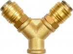 Rychlospojka 1/4"(M) X 1/4"(F) L=44mm