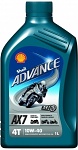 Shell Advance AX7 4T 10W-40 1l