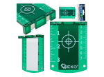 Terč pro zelený laser, s magnety - GEKO
