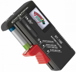 Tester baterií AAA, AA, 9V