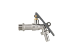 Ventil zahradní s uzamykatelnou pákou LEVER LOCK, vstup 1/2", výstup 3/4" hadičník 1/2-...