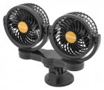 Ventilátor MITCHELL DUO 2x108mm 24V na přísavku