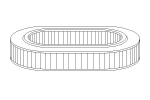 Vzduchový filtr Bosch 1 457 433 039