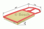 Vzduchový filtr Bosch 1 457 433 574