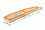 Vzduchový filtr Bosch F 026 400 147