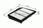 Vzduchový filtr Bosch F 026 400 163