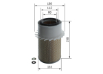 Vzduchový filtr Bosch F 026 400 368