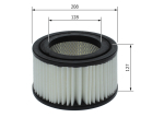 Vzduchový filtr Bosch F 026 400 621