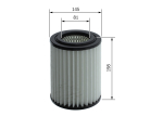 Vzduchový filtr Bosch F 026 400 665