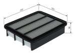 Vzduchový filtr Bosch F 026 400 744