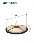Vzduchový filtr Filtron AK340/1