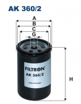Vzduchový filtr Filtron AK360/2
