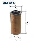 Vzduchový filtr Filtron AM414