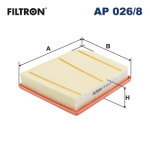 Vzduchový filtr Filtron AP 026/8