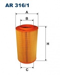 Vzduchový filtr Filtron AR316/1