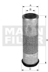 Vzduchový filtr Mann C 12 155