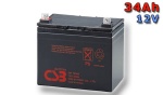 Záložní baterie  CSB   GP12340 12V 34Ah