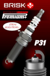 Zapalovací svíčka Brisk P31 Iridium Premium+