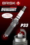 Zapalovací svíčka Brisk P33 Iridium Premium+