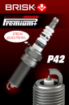 Zapalovací svíčka Brisk P42 Iridium Premium+
